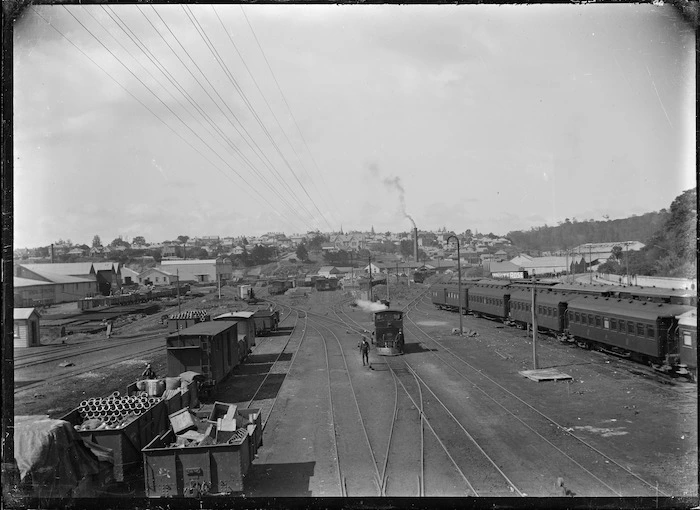 Auckland railway yards