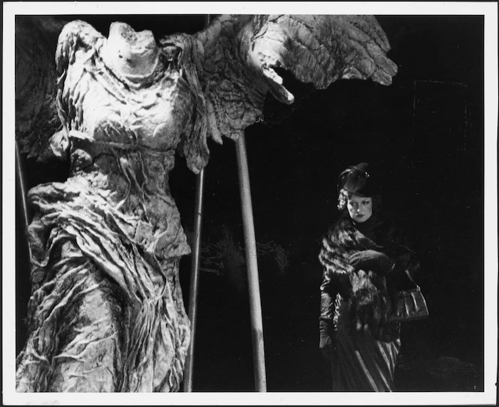 Catherine Wilkin as Cynthia Gordon in a production of Heroes and Butterflies staged by Downstage Theatre, Wellington - Photograph taken by Stephen McCurdy