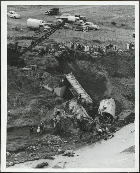 Railway disaster at Tangiwai