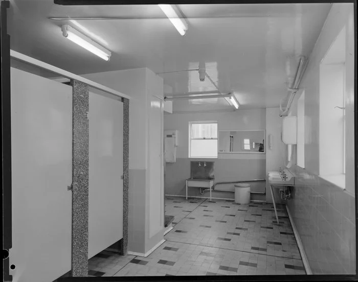 Bathroom at EDAC building, Naenae, Lower Hutt, Wellington