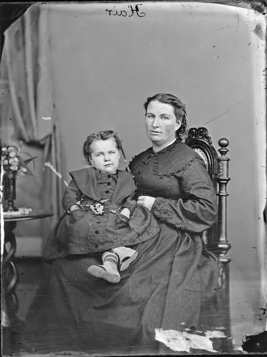 Margaret Hair and daughter