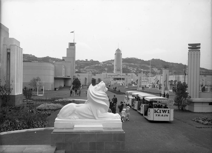 View of the New Zealand Centennial Exhibition, Wellington
