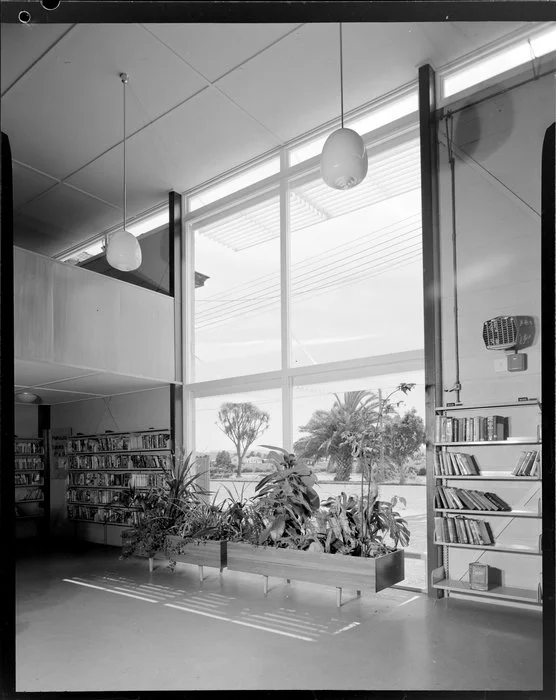 Interior, Wairoa centennial library