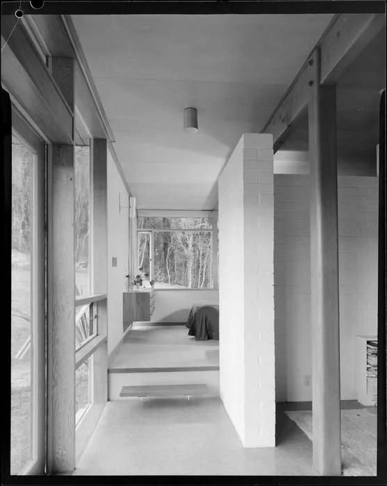Hall interior, McKay house, Silverstream, Upper Hutt, Wellington