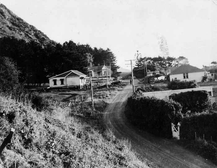 View of the Coastal Road, Paekakariki, Wellington