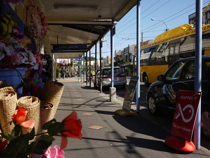 Street scenes in Newtown, Wellington