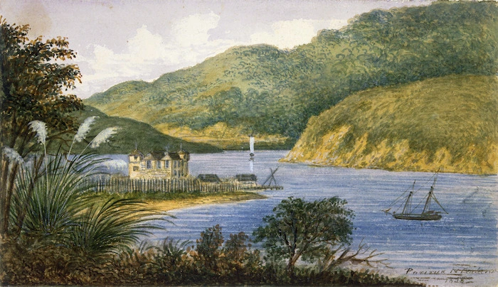 Gold, Charles Emilius 1809-1871 :Porirua N. Zealand 1858