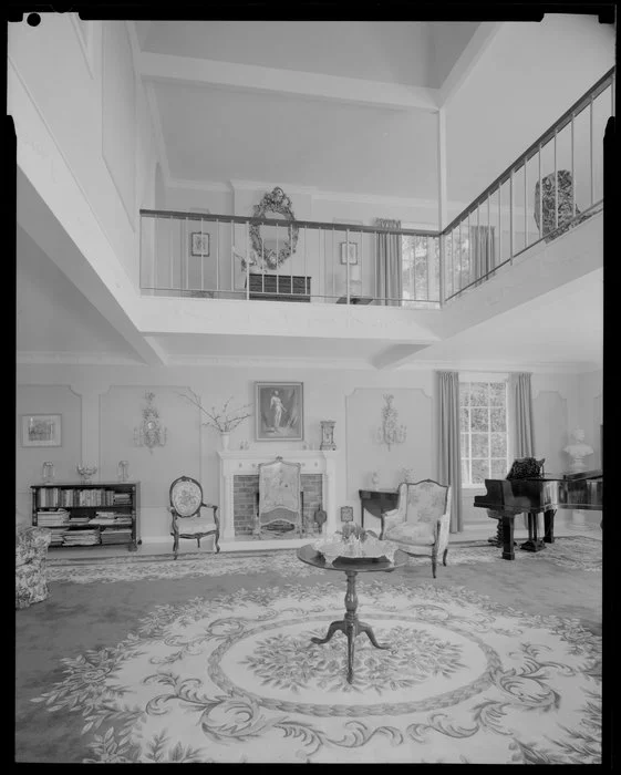 Interior of Brusey house in Eastbourne, Lower Hutt