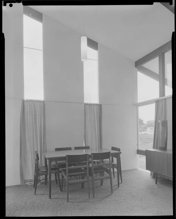 Unidentified house, interior dining room area