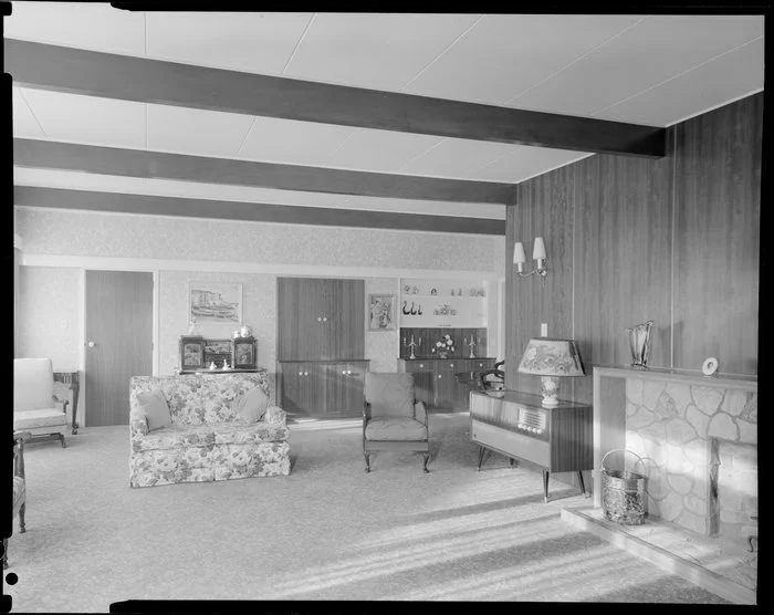 Living room of unidentified house