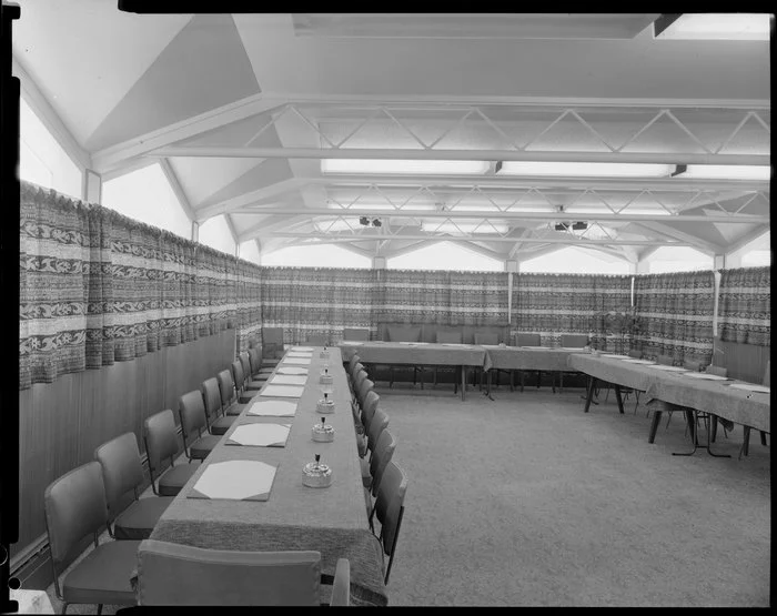 Meeting room, Manchester Unity building, Lambton Quay, Wellington