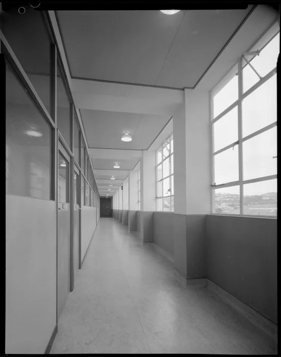 Wellington Polytechnical College, corridor