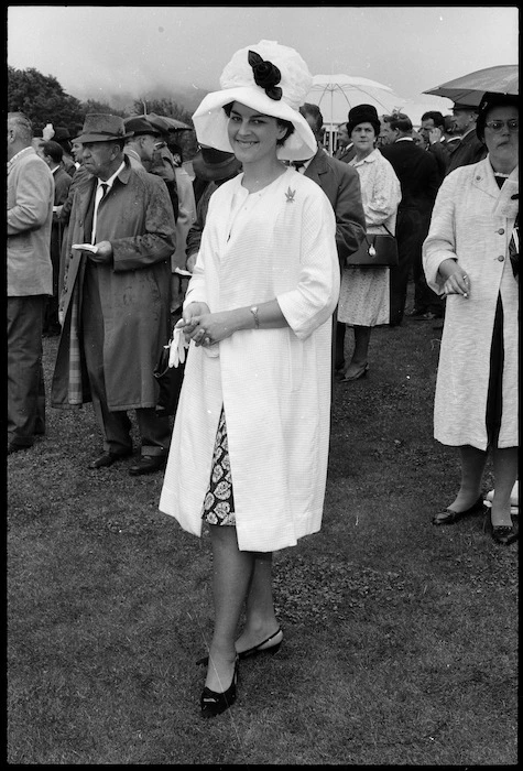 Barbara Deane of Masterton, at the Trentham race course