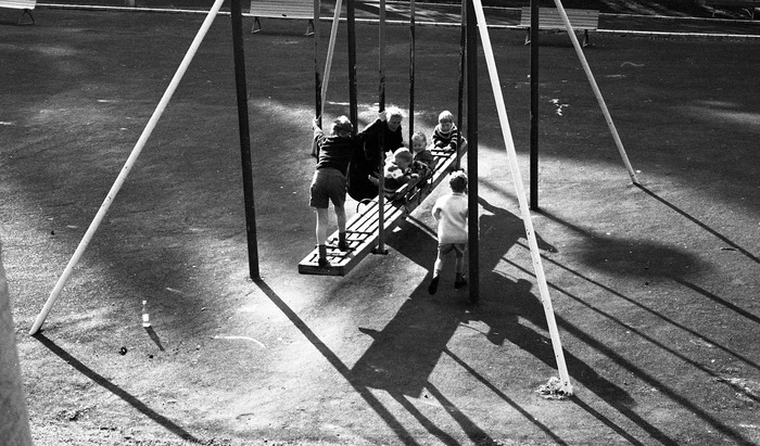 Myers park, swings