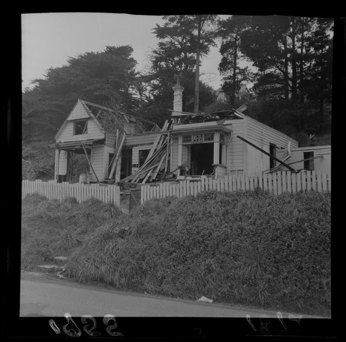 House in Stokes Valley, Lower Hutt, which will be burned to the ground by the fire brigade