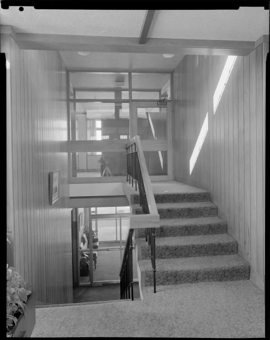 Masterton County Council office building, internal stairs