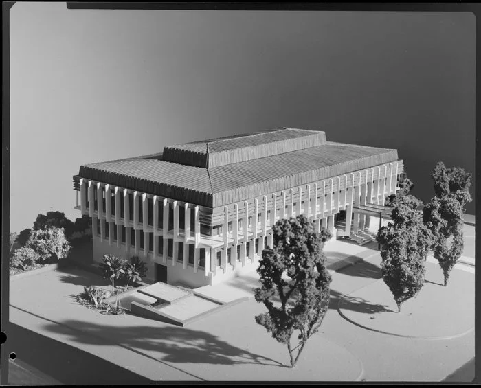 Architectural model, New Zealand High Commission, Canberra