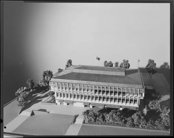 Architectural model, New Zealand High Commission, Canberra