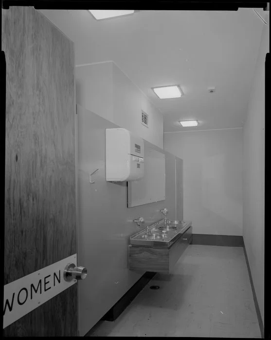 Women's toilets, Meteorological Office, Kelburn, Wellington