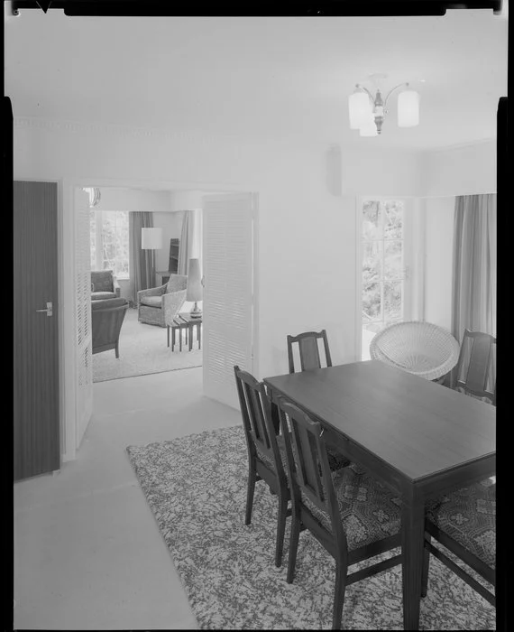 House interior, dining room