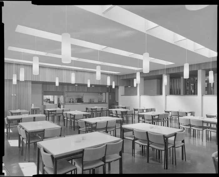 Dining room, Weir House, Victoria University of Wellington