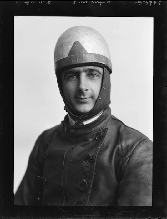 Speedway rider Eddie Naylor