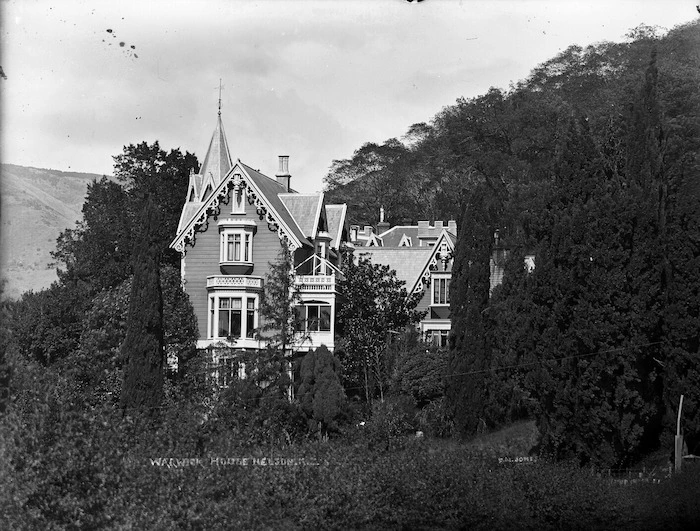 The house Sunnyside, Nelson, also known as Warwick House