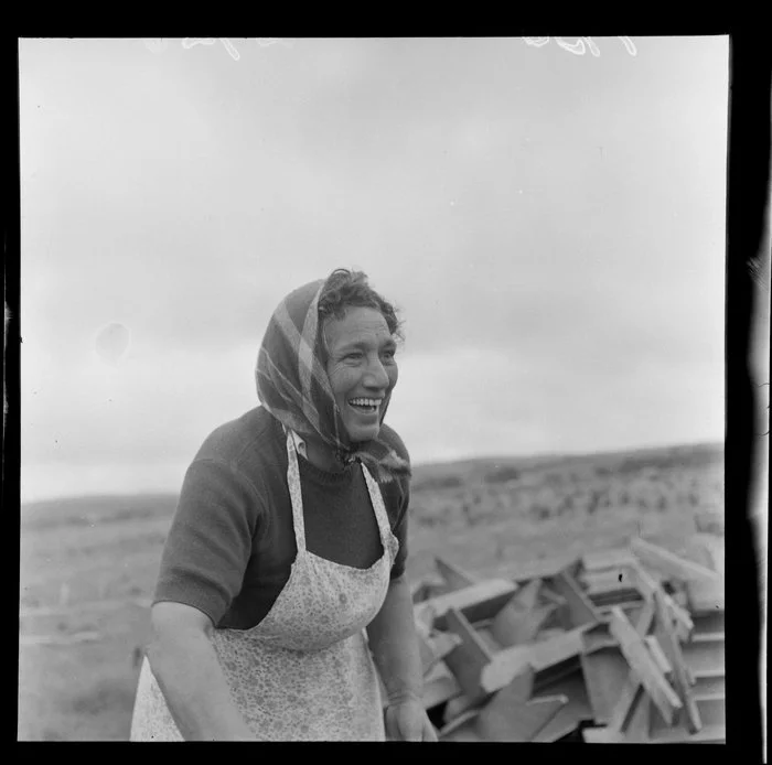 Unidentified woman, Chatham Islands