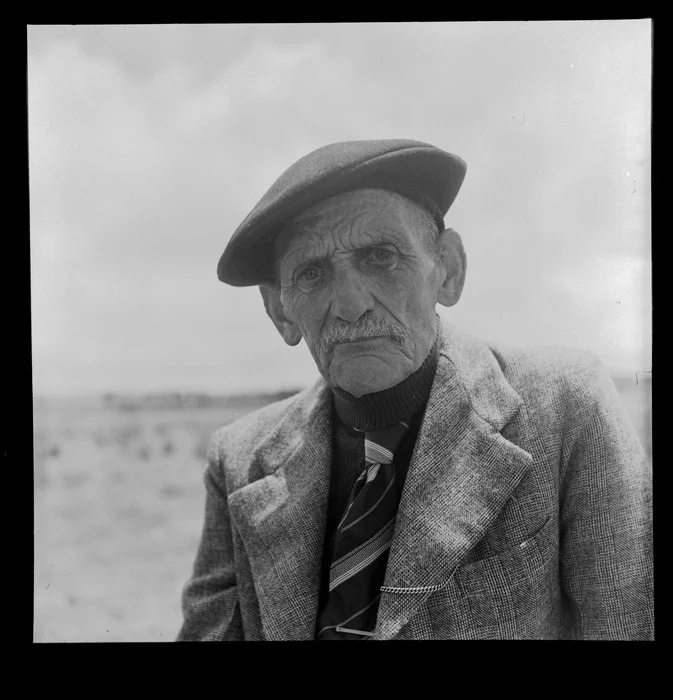 Unidentified man, Chatham Islands