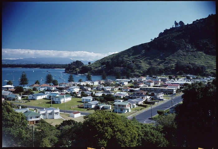 View of town, Mount Maunganui