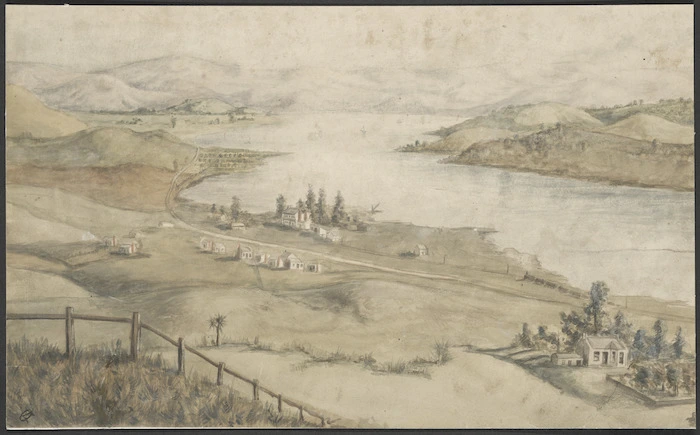 Green, Samuel Edwy, 1838-1935 :[Lake Waihola South Otago. 1860-1880s?]