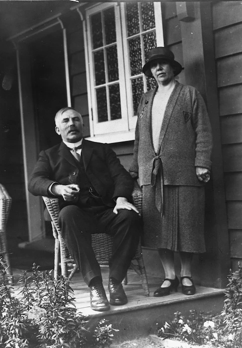 Ernest Rutherford and Mary Georgina Rutherford