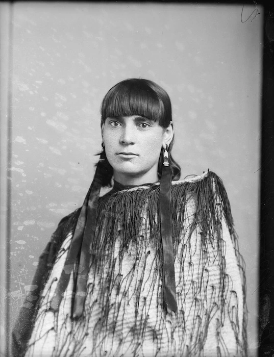 Maori woman from Hawkes Bay district
