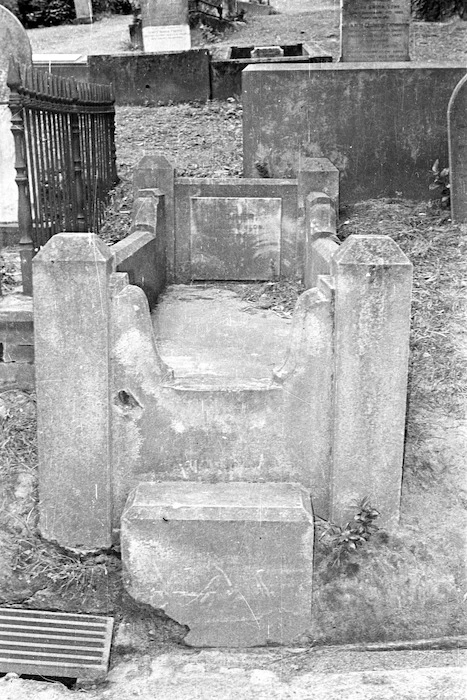 The Simeon family grave, plot 167.P, Sydney Street Cemetery.