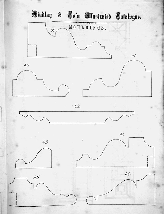 Findlay & Co. :Findlay and Co's illustrated catalogue. Mouldings [models] 39-46. [1874].