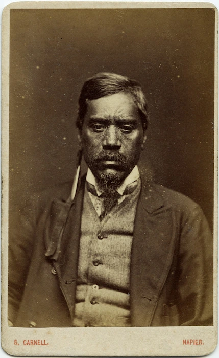 Carnell, Samuel, 1832-1920 : Portrait of Te Kereru