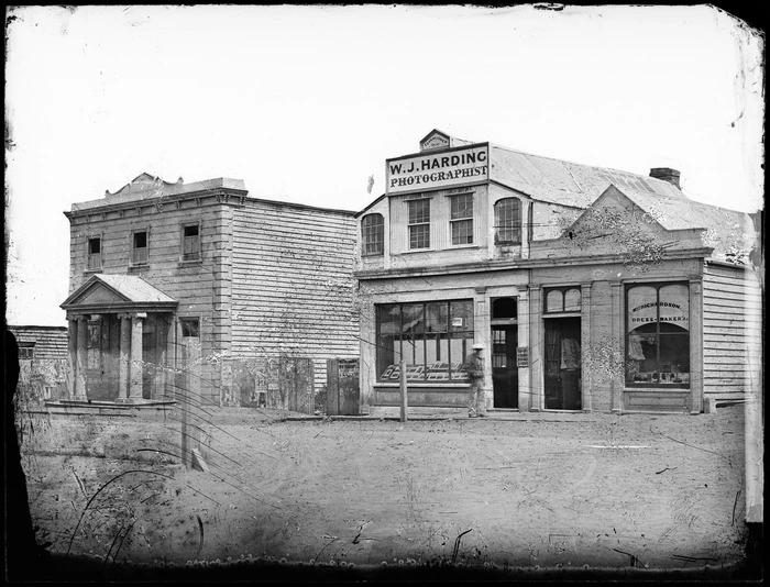 Businesses of Harding and Richardson, Ridgeway Street, Wanganui