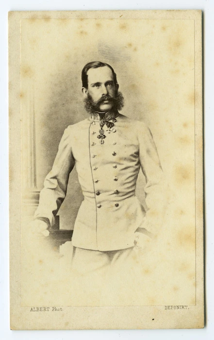 Albert, Josef 1825-1886: Emperor Franz Josef I