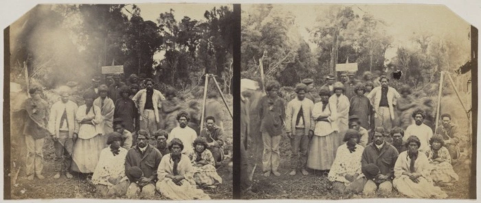Maori group at Pokeno
