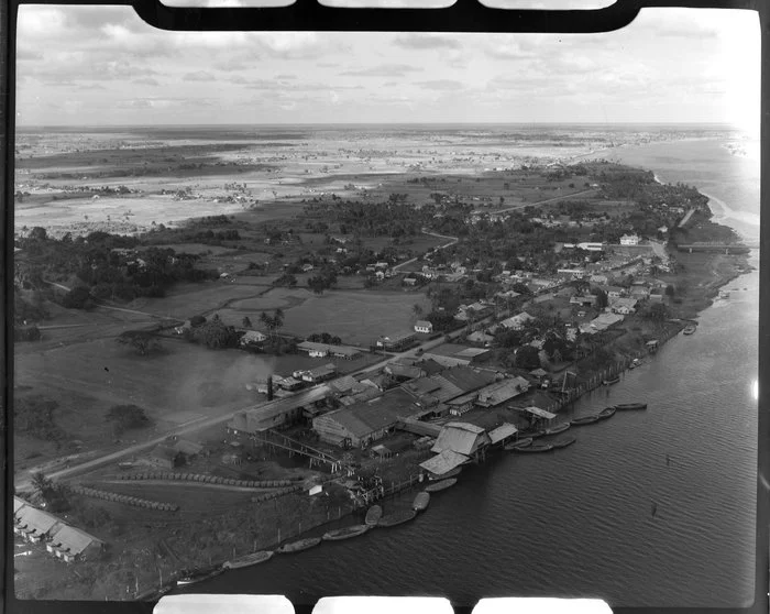 Rewa River at the coast, Fiji