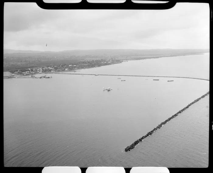 Breakwater in Suva, Fiji