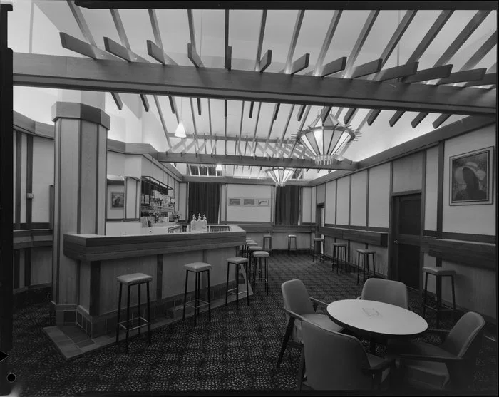 Interior of the Royal Oak Hotel, Wellington