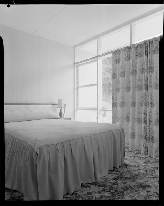 Bedroom, Shuker house, Titahi Bay, Wellington