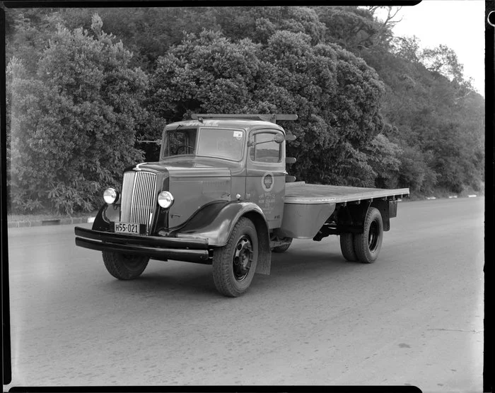 Shell Company truck