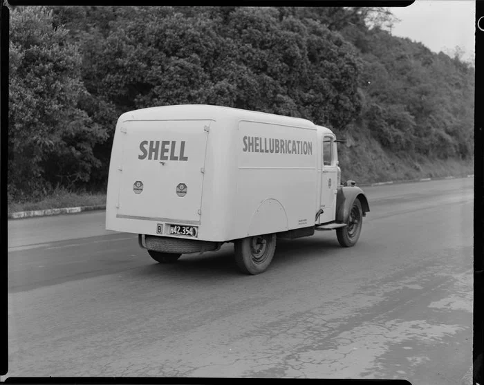 Shell Company truck