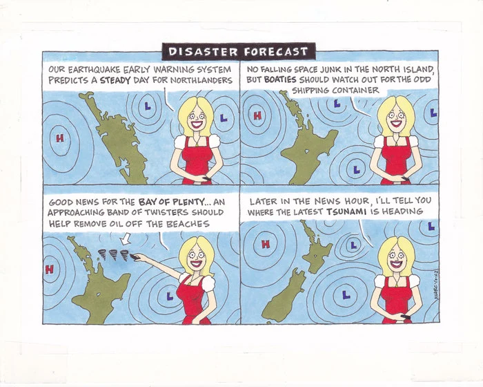 Clark, Laurence, 1949- :Disaster Forecast. 29 October 2011