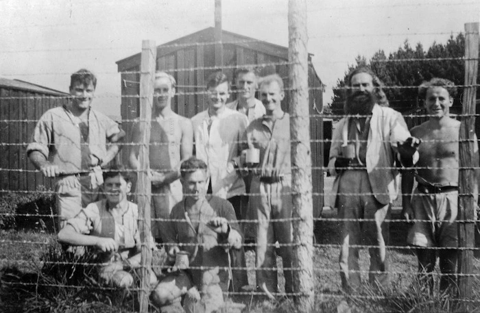 Conscientious objectors, at Hautu Detention Camp, Taupo district