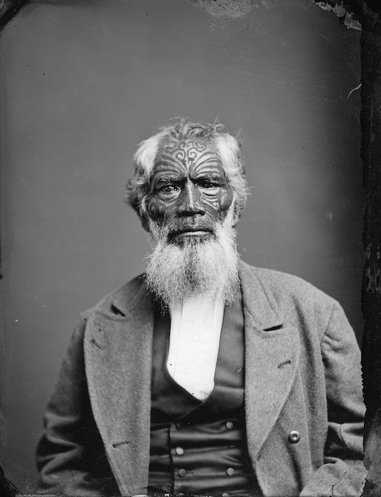 Maori man from Hawkes Bay