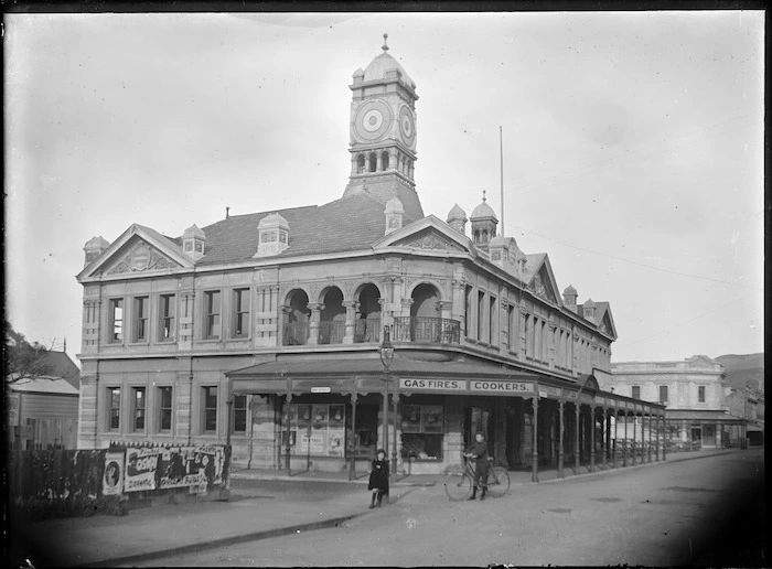 Petone Council Chambers and clock tower.