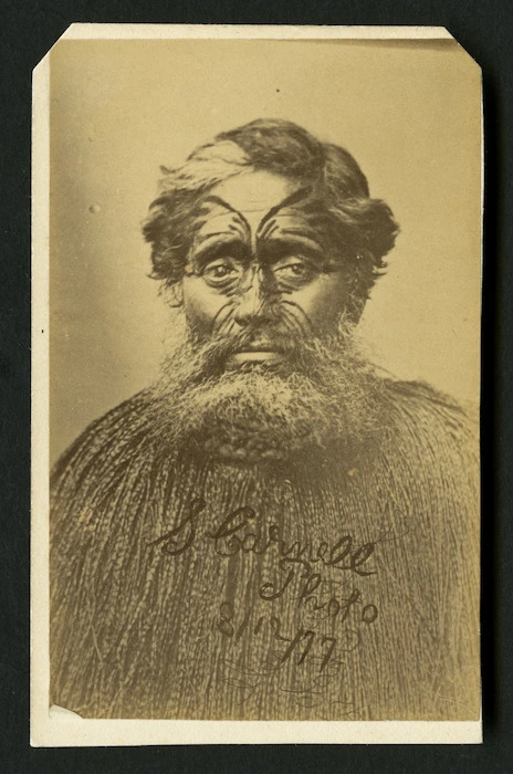 Carnell, Samuel 1832-1920 : Portrait of Kereopa Te Rau